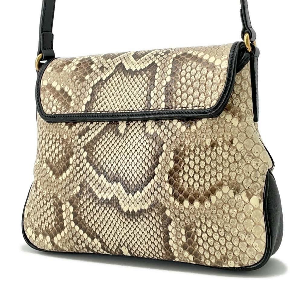 Gucci Python Bag Marmont Shoulder GG Messenger